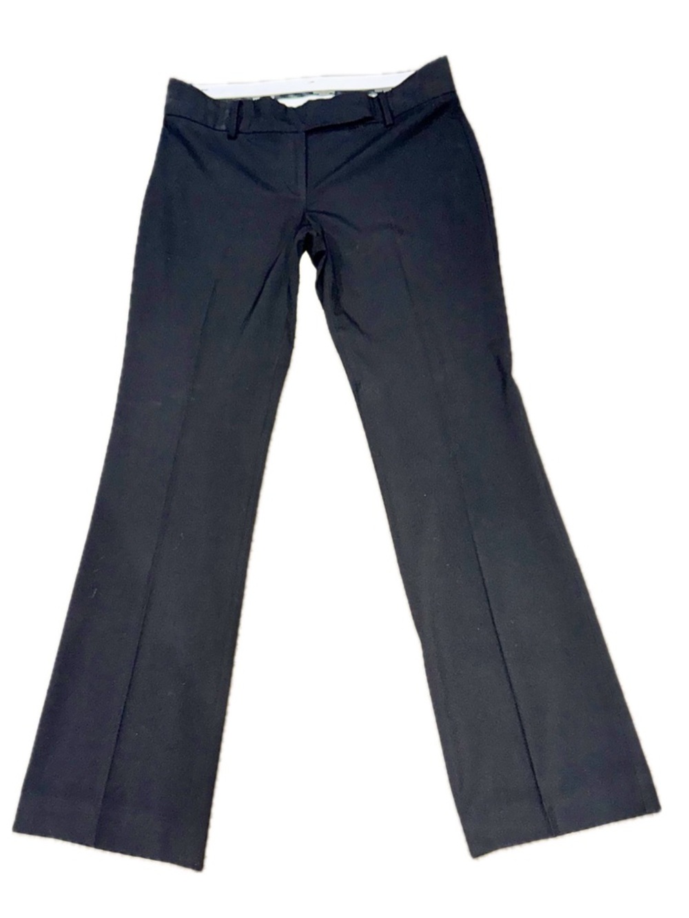 🏢 ANN TAYLOR Black‎ Bootcut Dress Pants Office Career | Women's Sz 8